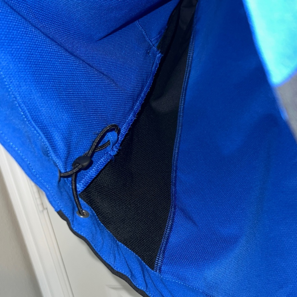 Nike Royal Blue and Black Long Sleeve Pullover Wind Jacket - Picture 5 of 8